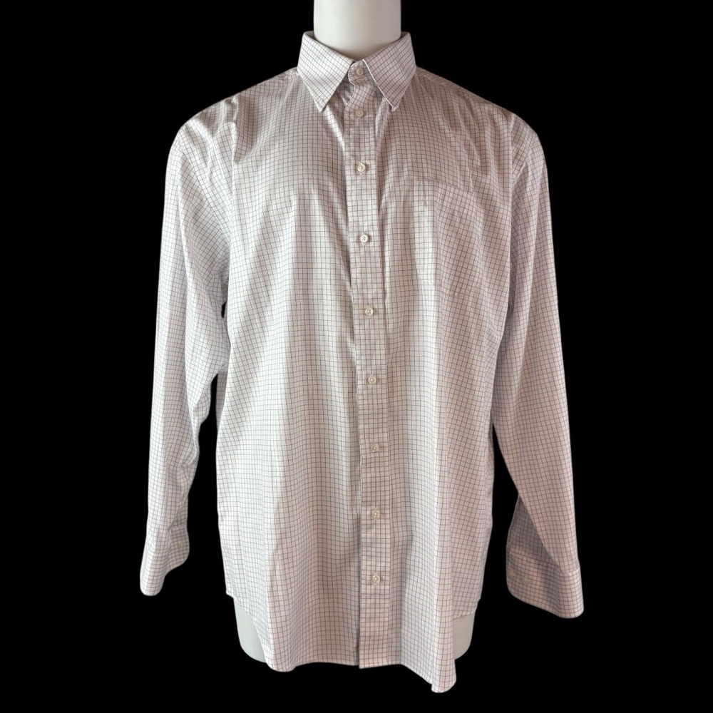 Joseph a banks traveler shirt 18–36 traditional fit Check Preppy (468)